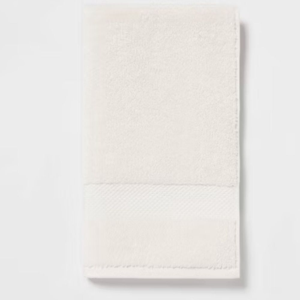 Set of 2 Threshold Almond Bath Hand Towels